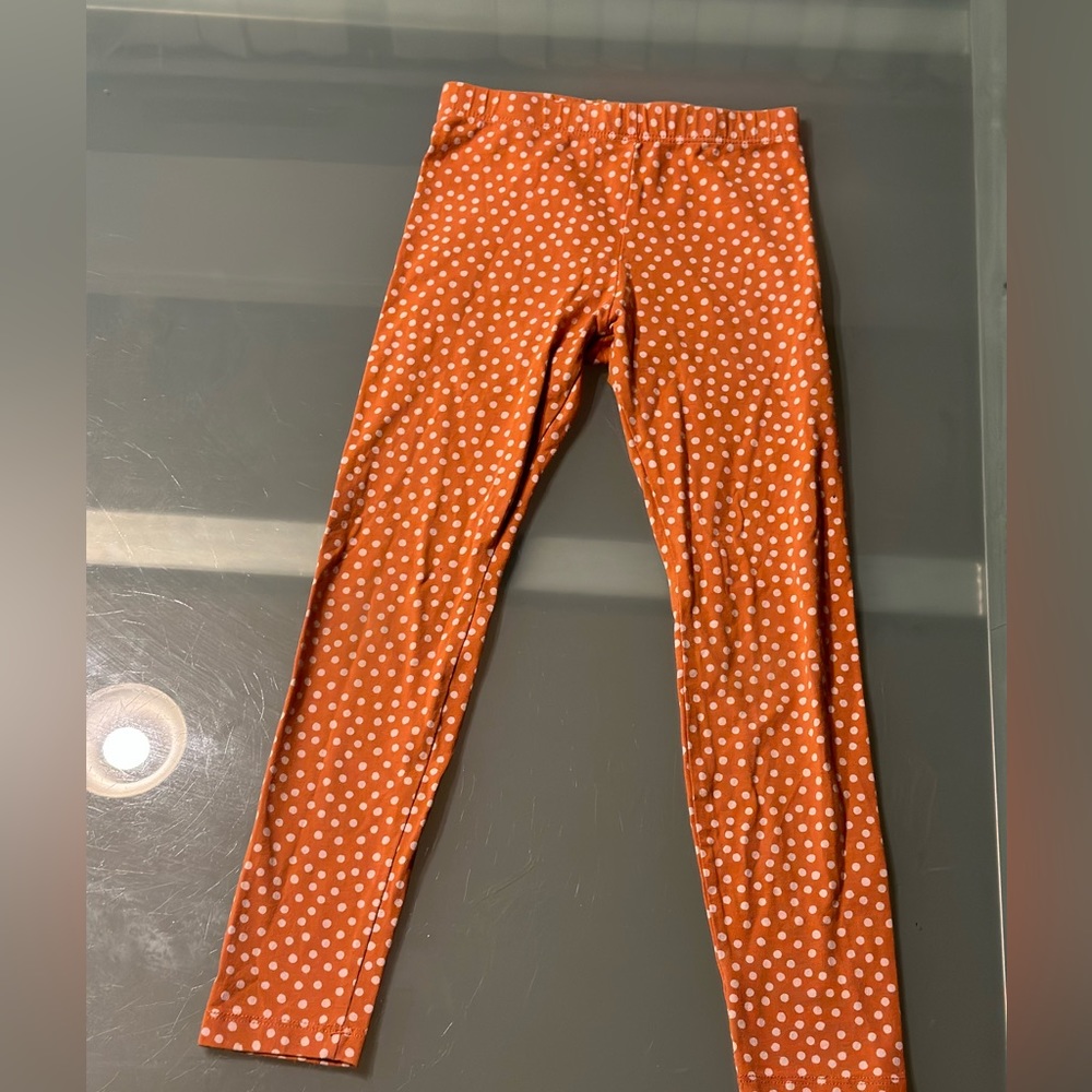 Girls cat and jack Leggins size s 6/7